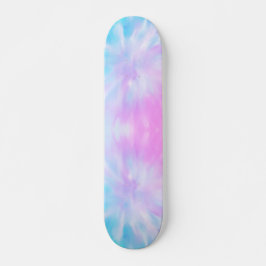 Pá Roxo Púrpura Tie Dye Skateboard