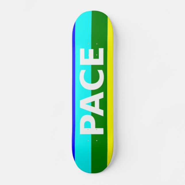Pace (Paz) Sinalizador italiano skate (Frente)