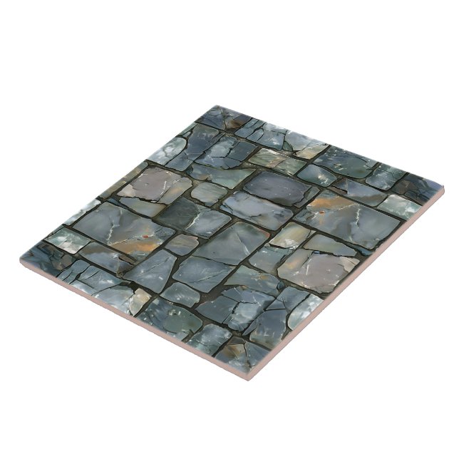 Paciente Russo Exterior Com Azulejos Flagstone (Lateral)