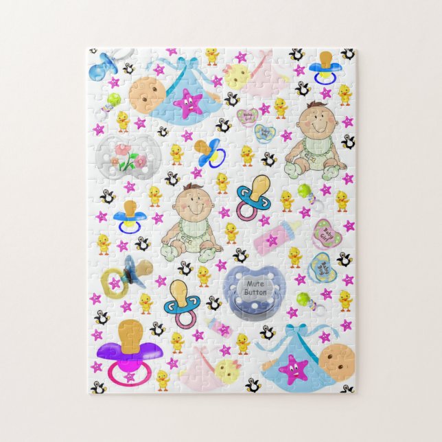 Pacificadores do Binky quebra-cabeça (Vertical)