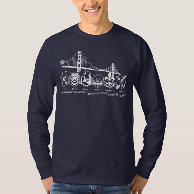 Pacote 29 - Camiseta Golden Gate (Frente)