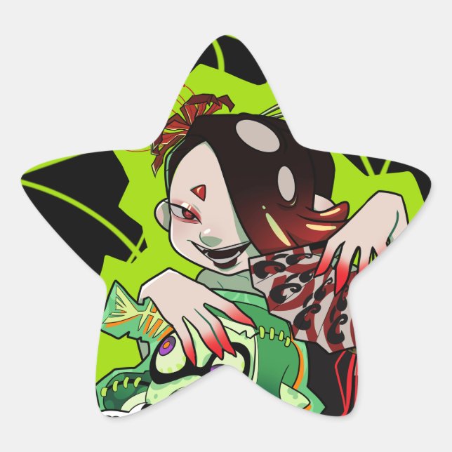 pacote adesivo de estrela de blindagem de espuma (Frente)