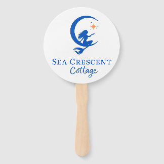 Pacote de 10 leques Sea Crescent Cottage