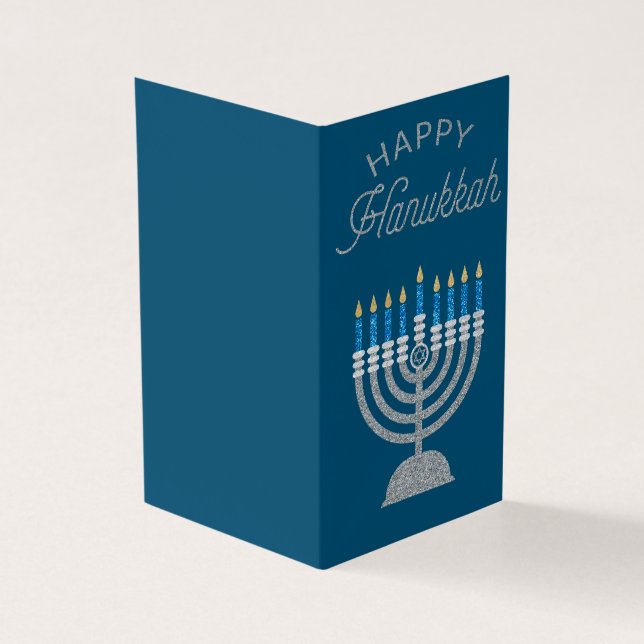 Pacote de 25 placas brilhantes de Hanukkah (Exterior)