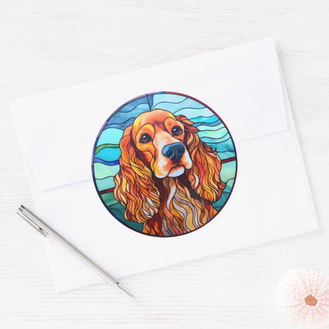 Pacote de Adesivos de Cachorro de Cocker Spaniel (Envelope)