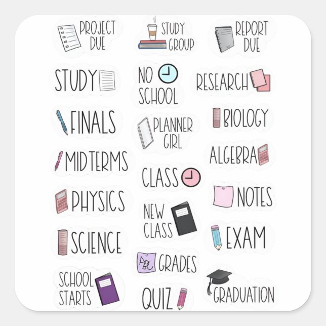 Pacote de Adesivos Digitais GoodNotes | adesivos (Frente)