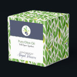 Pacote de Banho e Corpo Homemade | Caixa de Azeite<br><div class="desc">Azeite Puro Natural | Para os sabonetes sazonais, as ampolas corporais e outros donativos e produtos artísticos, este design apresenta azeitonas de aquarelas e ramos de oliveira cercados em pontos fixados sobre um padrão de fundo das folhas de azeitona. É totalmente personalizável, então pode ser usado para qualquer presente artesanal...</div>
