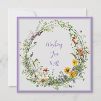 Pacote de Cartões de Notas com Coroa Floral Herita