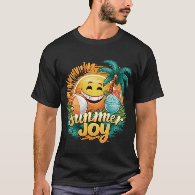 Pacote de design de camiseta de verão, praia de ve (Frente)