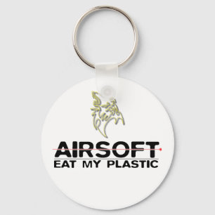 Pacote de lobo Airsoft porta-chaves