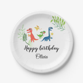 Pacote de pratos de papel para aniversário