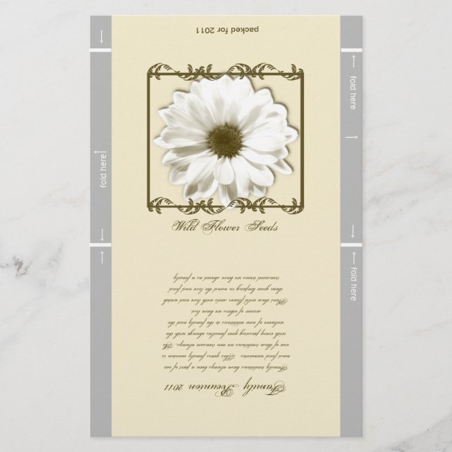 Pacote de Semente Personalizado (Frente)