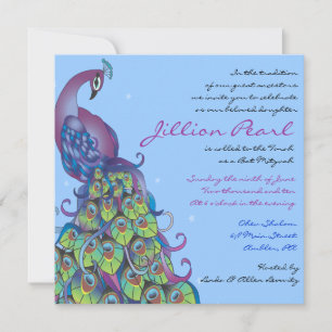 Pacote Tema Bat Mitzvah Convite Azul