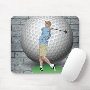 Pad do Mouse Golfe da Bola de Golfe! Mousepad