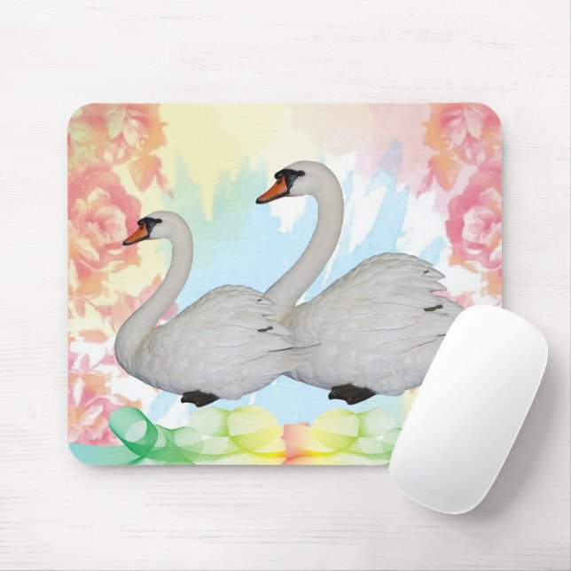 Pad do Mouse Swan! Mousepad (Com mouse)