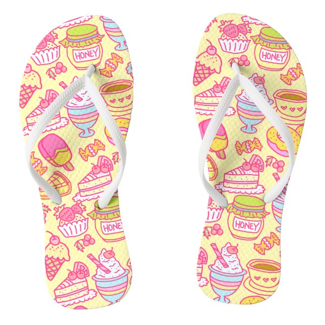 Padaria doce e bebidas Chinelos amarelos (Pé da cama)