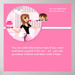 padaria/padaria/pastelaria Poster Design 3