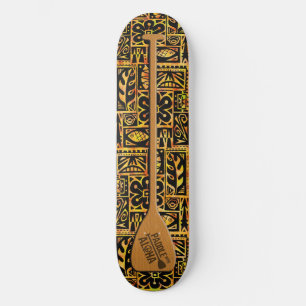 Paddle com o skate Aloha