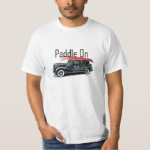 Paddle em Classic Car Design - T-Shirt Valor Mascu
