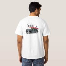 Paddle em Classic Car Design - T-Shirt Valor Mascu
