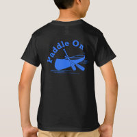 Paddle Na Design - Camisa T Básica Para Crianças