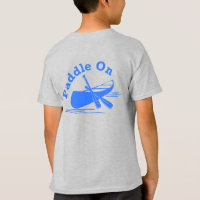 Paddle Na Design - Camisa T Básica Para Crianças