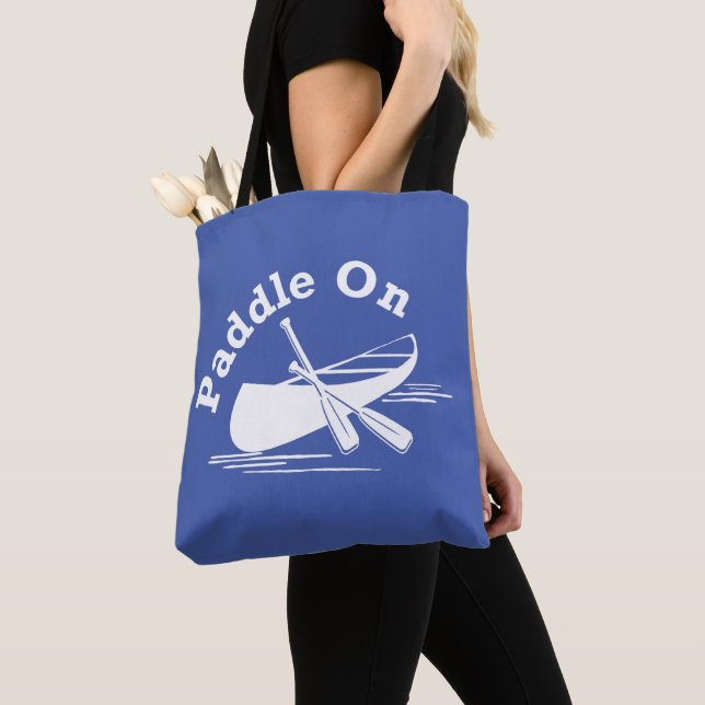 Paddle No Design - Saco Tote All-Over-Impressão, M (Close Up)