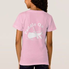 Paddle On Design - Camiseta de Jersey Fina para Me