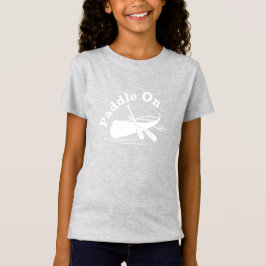 Paddle On Design - Camiseta de Jersey Fina para Me