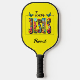 Paddle Pickleball Personalizado - Equipe Jesus des