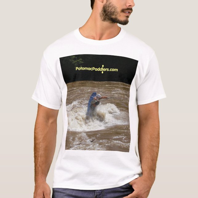 Paddlers de Potomac - a camisa de Dave (Frente)