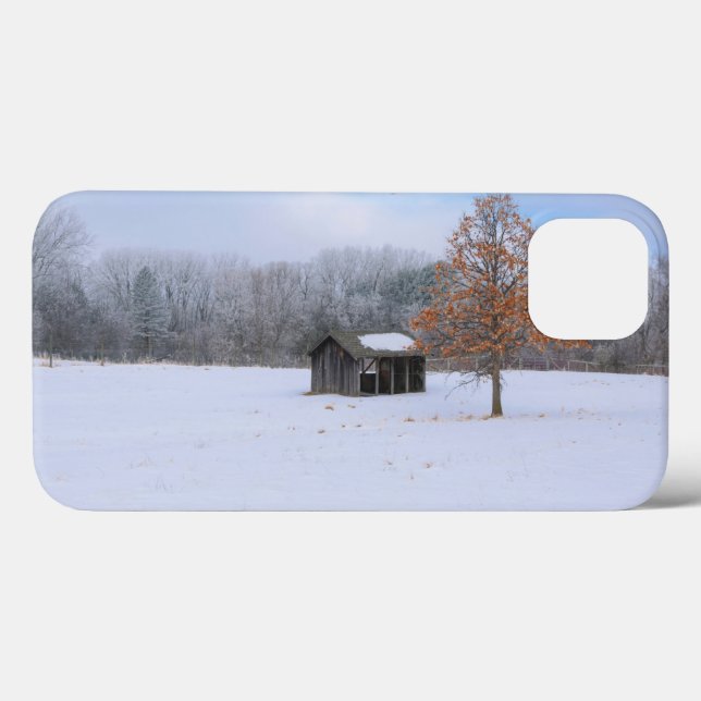Paddock coberto por neve (Verso (horizontal))