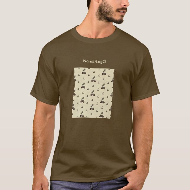 padrão_4_acorn_2 t-shirt (Frente)