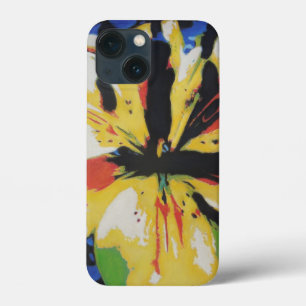 Padrão abstrato de cor amarelo e preto