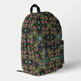 Padrão Abstrato de Maçãs Vermelhas Personalizado