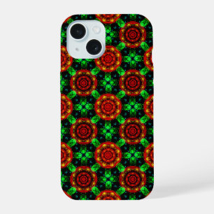 Padrão Abstrato Floral Moderno Boho Elegante #504