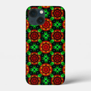 Padrão Abstrato Floral Moderno Boho Elegante #504