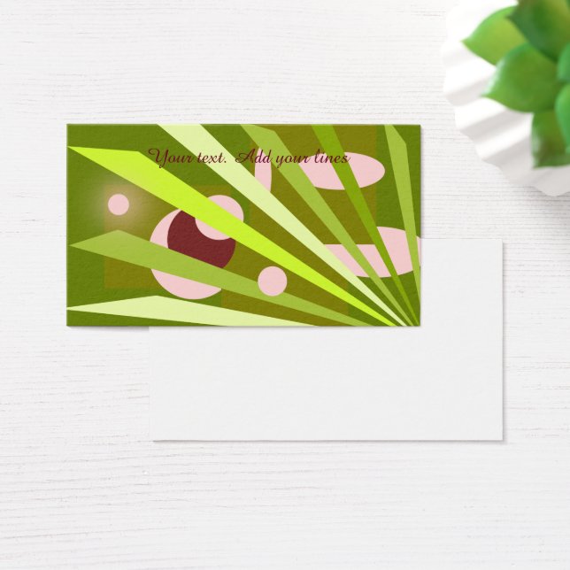 Padrão abstrato verde para um designer de interior (Mesa)