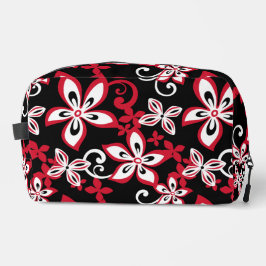 PADRÃO ALOHA HAWAII A PRETO/VERMELHO