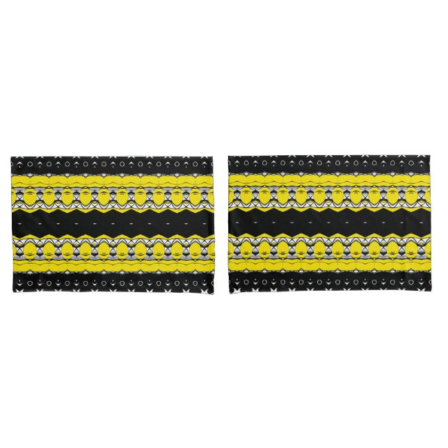 Padrão Amarelo e Preto (Frente - conjunto)