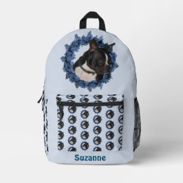 Padrão Animal do Cão de Boston Personalizado