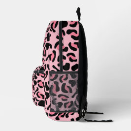 Padrão Animal Rosa Moderno Leopardo