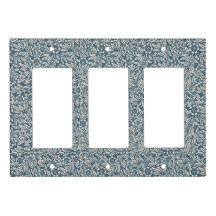 Padrão antigo de saída Vestida deixa fundo azul