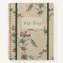 Padrão Antigo Floral Elegante