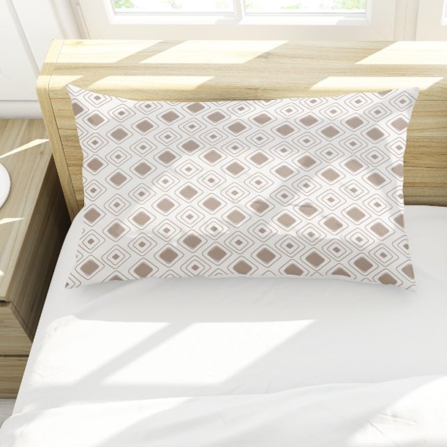 Padrão Aztec Geométrico Tribal Neutral Boho Soft (Boho Soft Neutral Tribal Geometric Aztec Pattern Pillow Case)