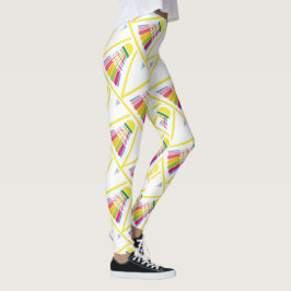 Padrão Badminton - Leggings de Verão - Shuttle