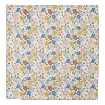 Padrão Boho de Prado de Flores Silvestres