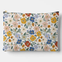 Padrão Boho de Prado de Flores Silvestres