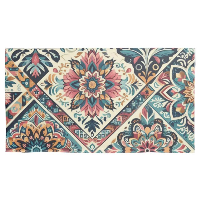 Padrão BOHO Tamanho do Rei (Frente)