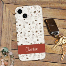 Padrão Boho Woodland Winterberry